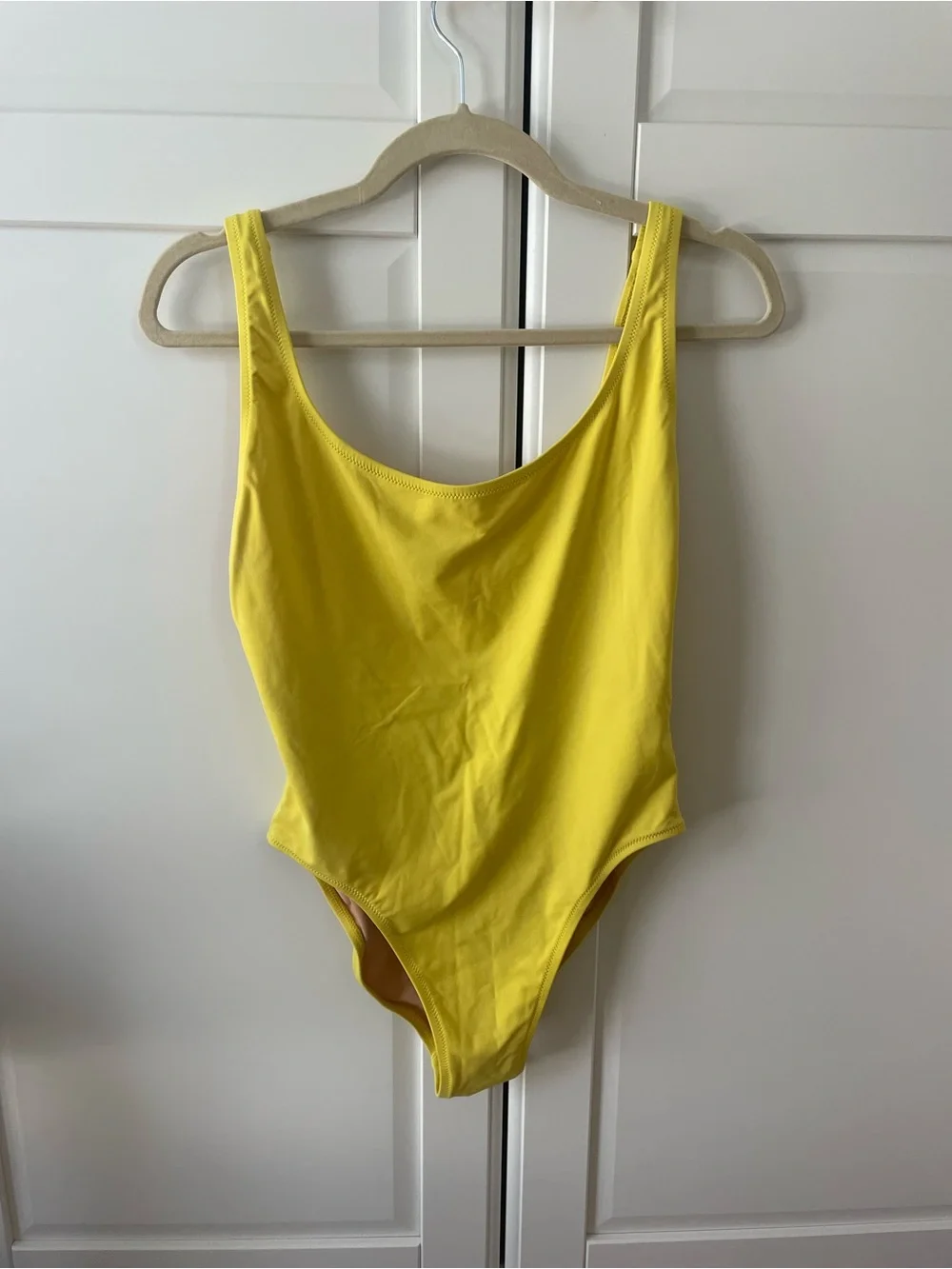 J. Crew Yellow One-piece Swimsuit